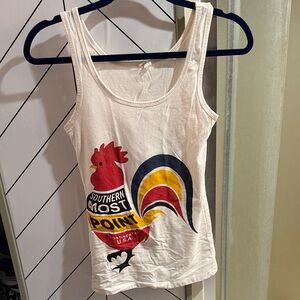 Next Level Apparel White Tank Top - Key West